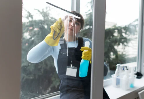 Nettoyage de vitres intérieures et extérieures à Bouloire